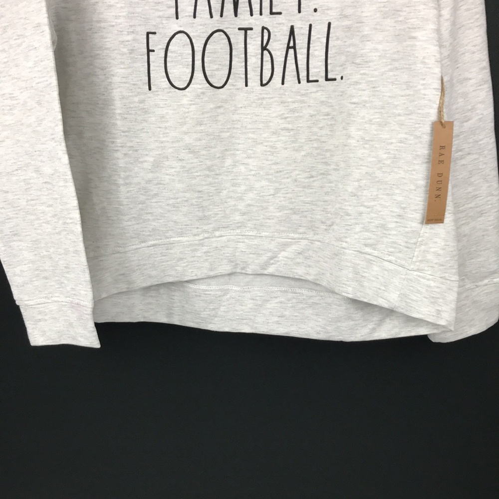Rae Dunn - *Last One* Football/Faith Sweatshirt, SZ:S NWT - Picture 4 of 6